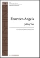 Fourteen Angels SATB choral sheet music cover